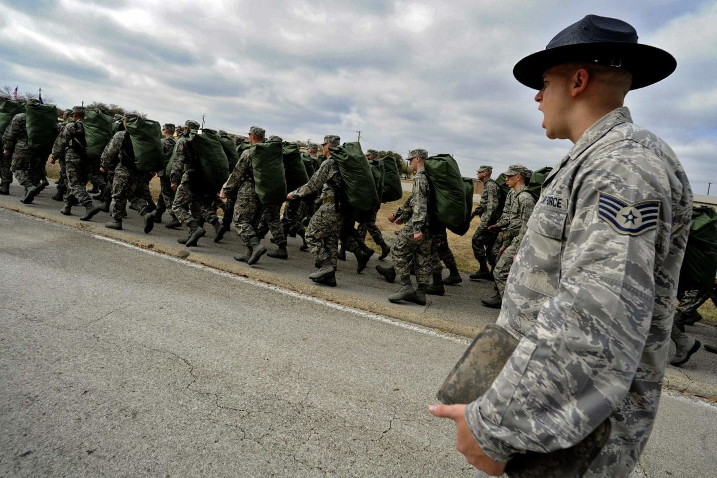 mail at basic training