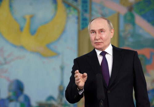 Russia’s flagship international forum showcases Putin’s pariah status